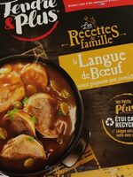 La langue de boeuf sauce piquante aux cornichons
