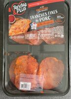 Tranches fines de porc