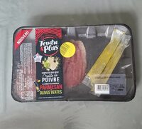 Carpaccio pur bœuf croûte de poivre
