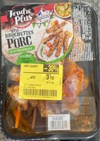 Mini brochette de porc a la provencale