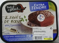 2 pavés de boeuf aux 3 poivres