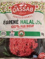 Egrené Halal 100% pur boeuf