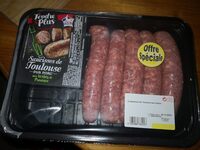 8 saucisses de Toulouse aux herbes