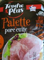 Palette de porc cuite
