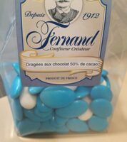 Dragées aux chocolat 50% de cacao