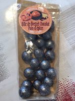 Billes bretzel chocolat pain d'epice