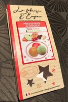Pates de fruits au chocolat