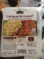 Langue de boeuf sauce piquante et coquillettes