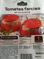 Tomates Farcies et riz cuisiné