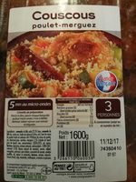 Couscous poulet-merguez