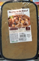 Rognons de bœuf sauce madère
