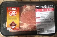 Porc : Côte échine x2 Label rouge Origine