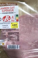 Jambon cuit superieur 4t