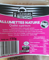 Allumettes nature