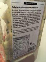 Salade strasbourgeoise traditionnelle