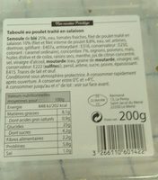 Taboulé au poulet