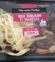 Bœuf bourguignon et tagliatelles
