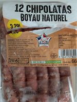 Chipolatas boyau naturel