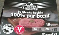 Steaks hachés 100% pur boeuf