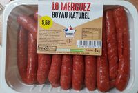 18 Merguez Boyau Naturel