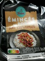 Émincés de porc au caramel