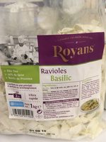 Ravioles au basilic