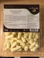 Mini quenelles nature