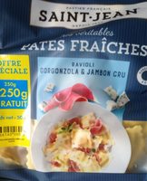 Ravioli Gorgonzola & jambon cru