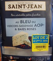 Pâtes fraîches au au bleu du Vercors-Sassenage AOP & baies roses
