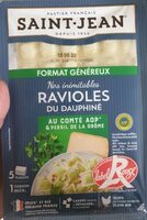 Ravioles du Dauphiné au Comté AOP et persil de la Drôme