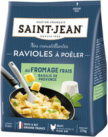 Ravioles à poêler au fromage frais et Basilic de Provence sachet