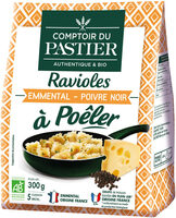 Ravioles à poêler emmental poivre noir BIO