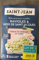 Ravioles et saint jacques