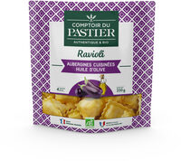 Ravioli aubergines cuisinées huile d'olive BIO