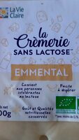 Emmental - La Crèmerie sans lactose