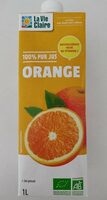 100% pour jus pressé Orange