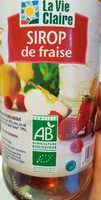 Sirop de fraise