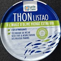 Thon listao à l'huile d'olive vierge