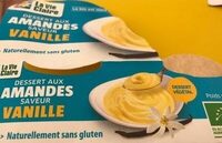 Dessert aux amandes saveur vanille