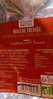 Brioche tressée