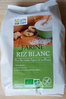 Farine de riz blanc