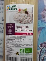 Spaghetti au riz blanc