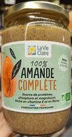 Purée d'amandes complètes