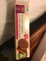 Biscuit nappés chocolat ai lait