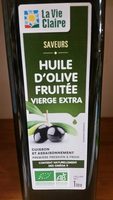 Huile olive fruitée vierge extra bio