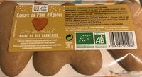 Coeurs de pain d'epices