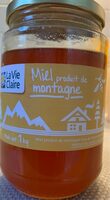Miel produit de montagne