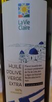 Huile d'olive vierge extra
