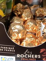 Les rochers pralinés chocolat lait