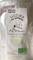 Poudre de thé vert matcha